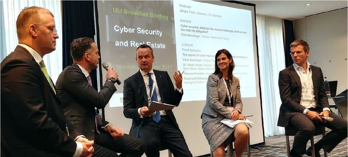 ULI Breakfast Briefing: Cyberkriminalität - ein Risiko für die Immobilienbranche ULI Breakfast Briefing: Cyberkriminalität - ein Risiko für die Immobilienbranche