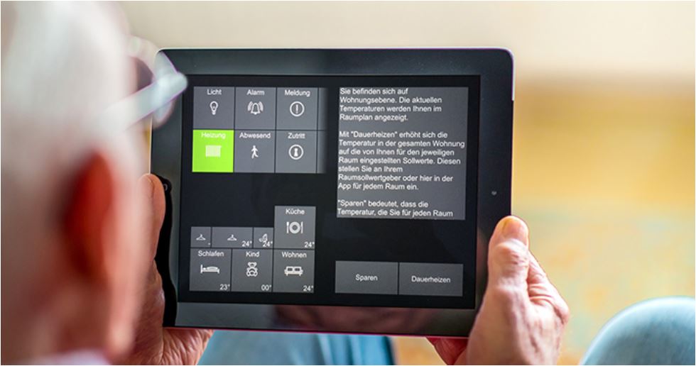 Vernetzt sicher leben – in der „Zukunftswohnung“. AAL-Wohnungen