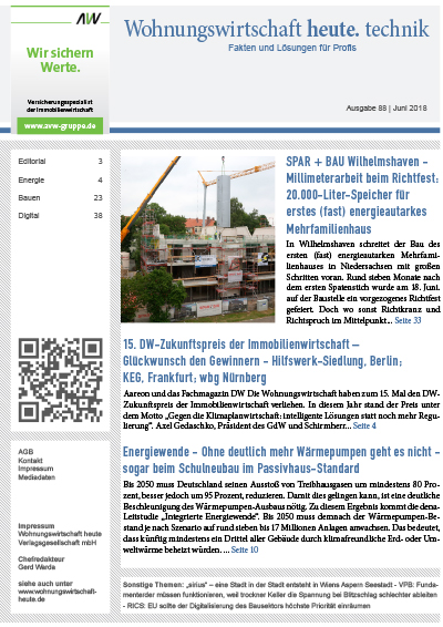 Wohnungswirtschaft heute. technik AG88