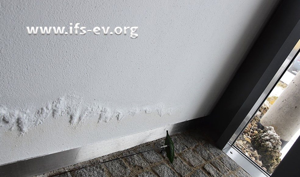 Wenn ein Aquarium leckt