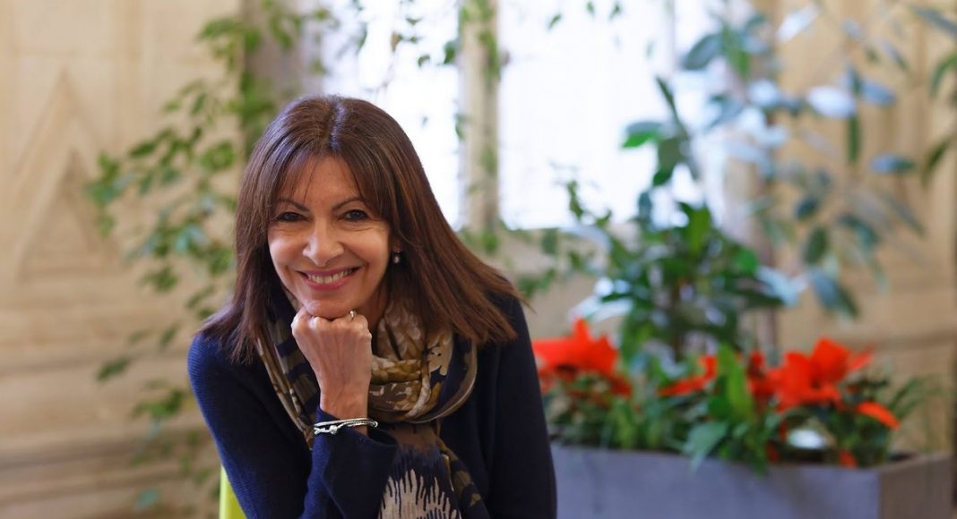 Pariser Bürgermeisterin Anne Hidalgo Foto von Henri Garat