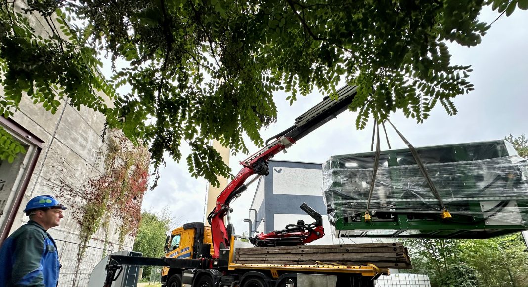 Erkner: Umbau der Fernwärme - 600-Kilowatt-Großwärmepumpe