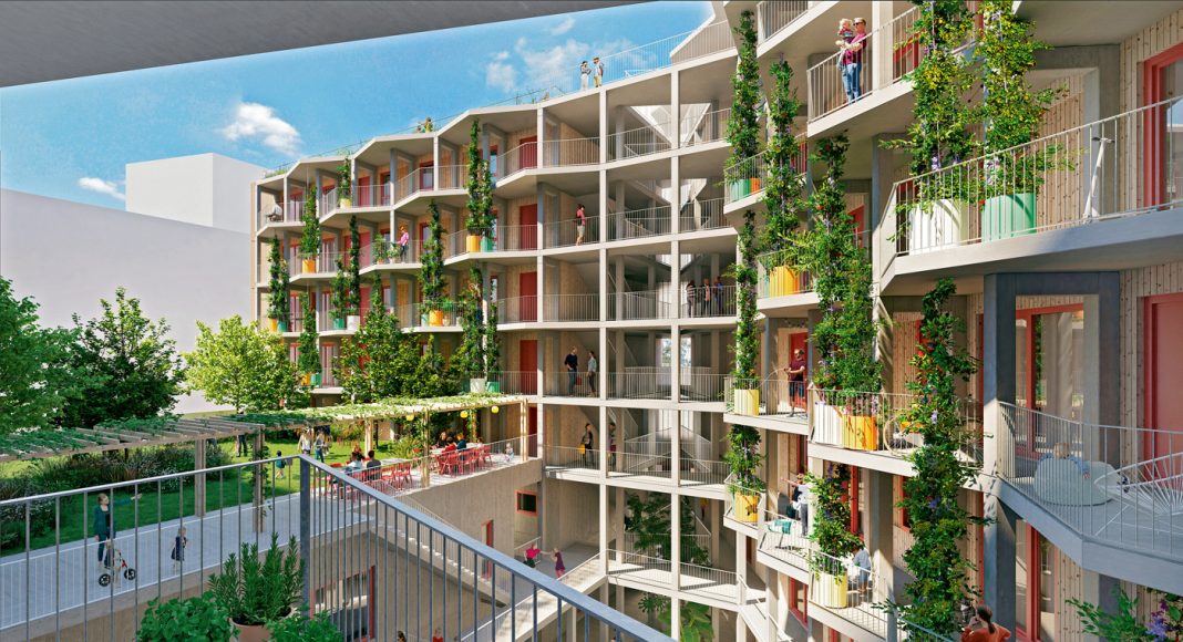 Village im Dritten, Baufeld 11B, von Schwarzatal, feld72 und einszueins Architektur