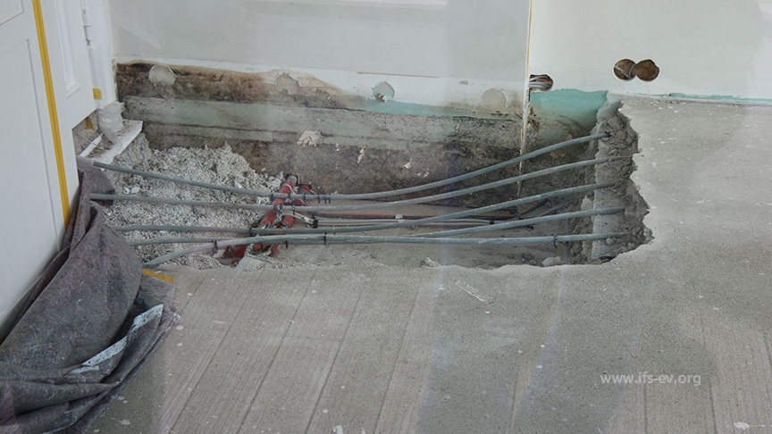 Wasser in Schaft der Elektroverteilung – eine Spurensuche